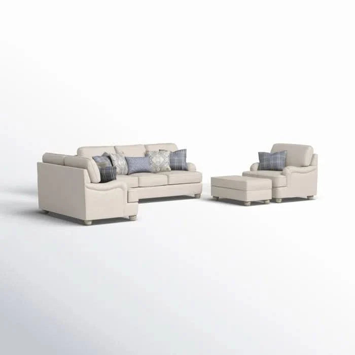Addilyno 4 - Piece Living Room Luxury Sofa Set