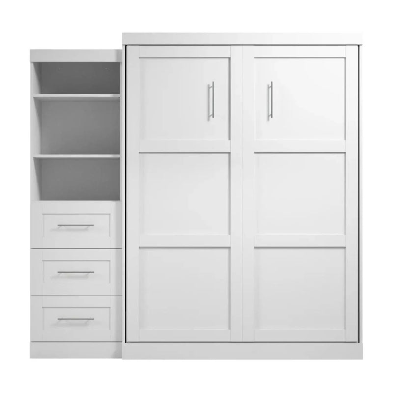 Murphy Bed with Shelving and Drawers - Craft Decor