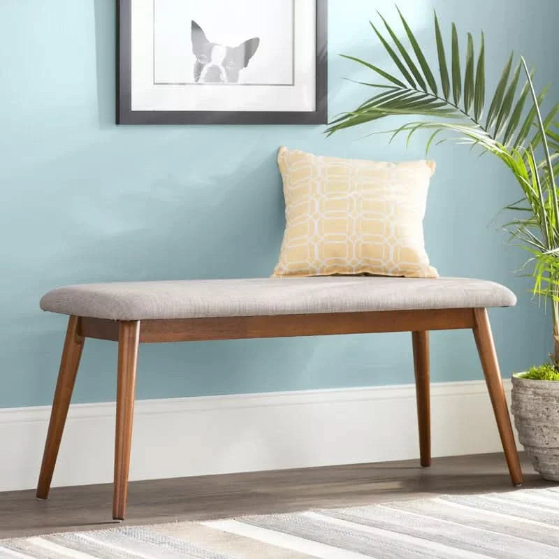 Cavtor Polyester Blend Upholstered Bench - craft decor