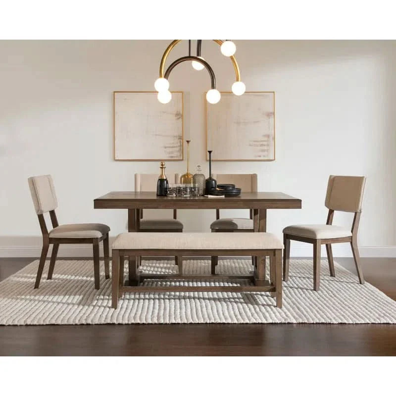 Zailex Upholstered Bench - craft decor