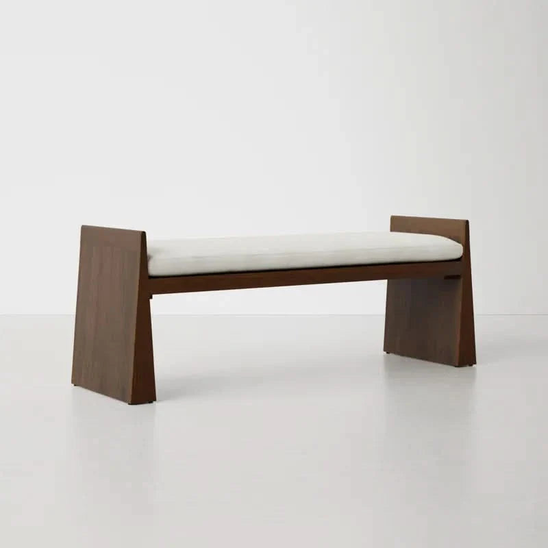 Vaxter Velvet Upholstered Bench - craft decor