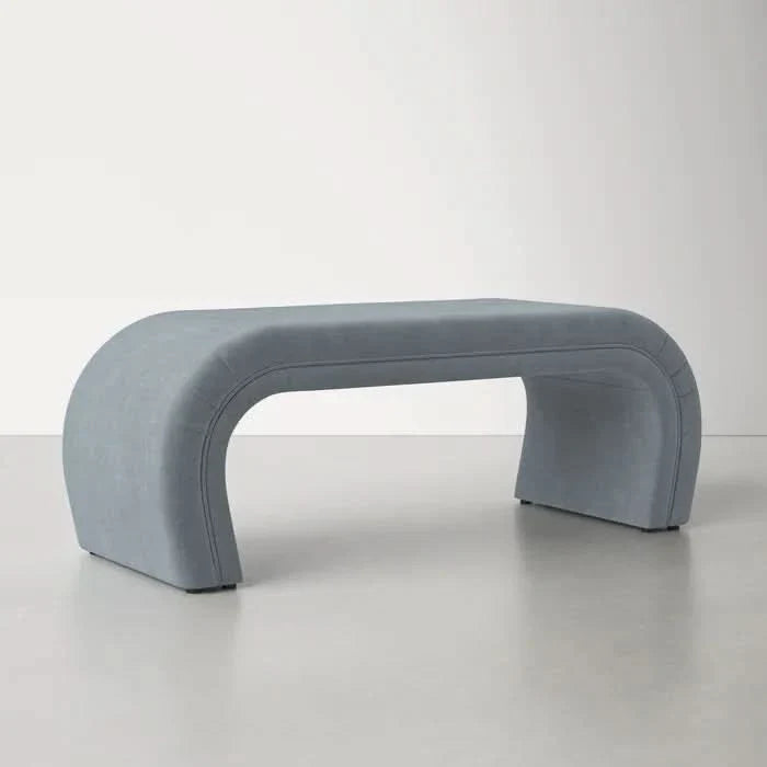Uterano Velvet Upholstered Bench - craft decor