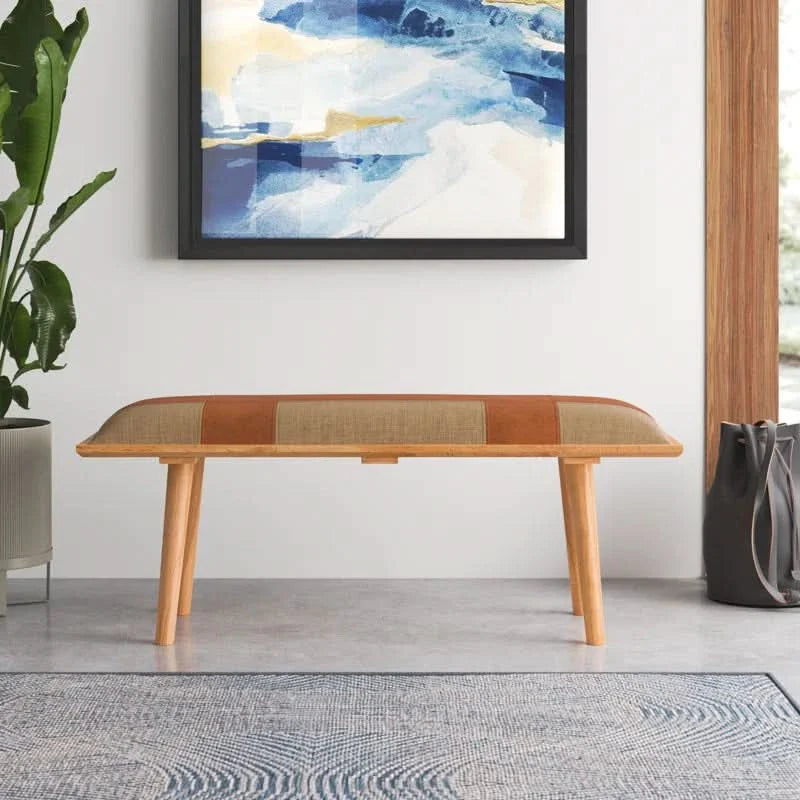 Nisolated Modern Bench - craft decor