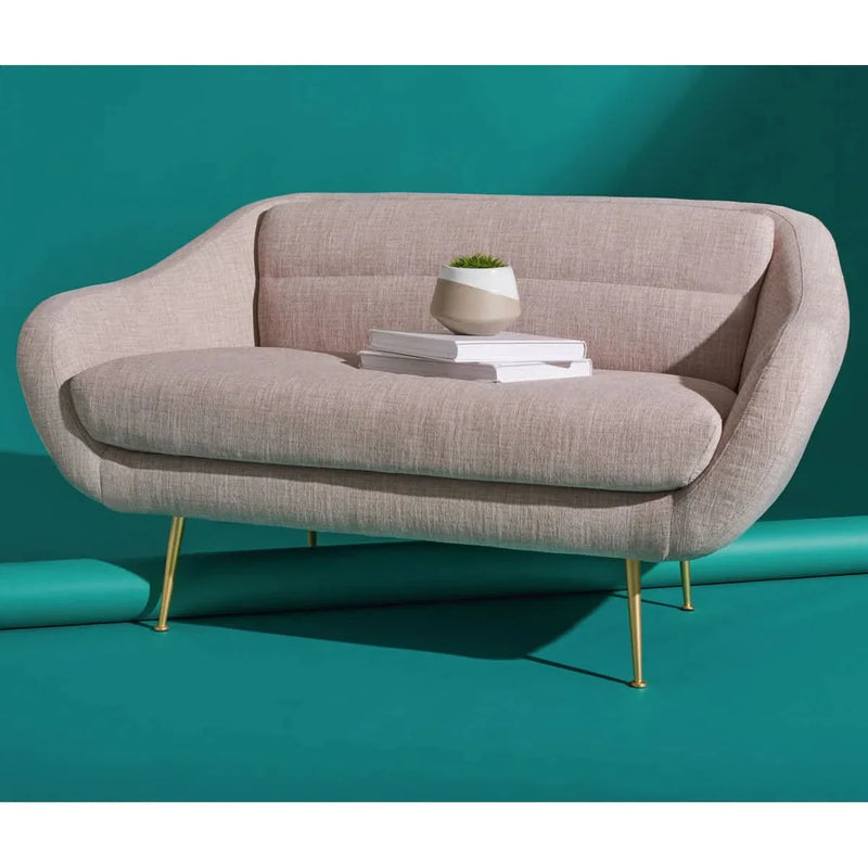 Zianmo Modern Upholstered 2 seater sofa - Craft Decor