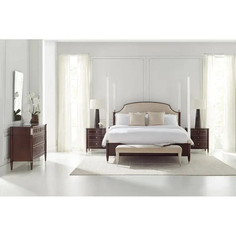 Iyer Boarding On Beautiful Upholstered Bench - craft decor