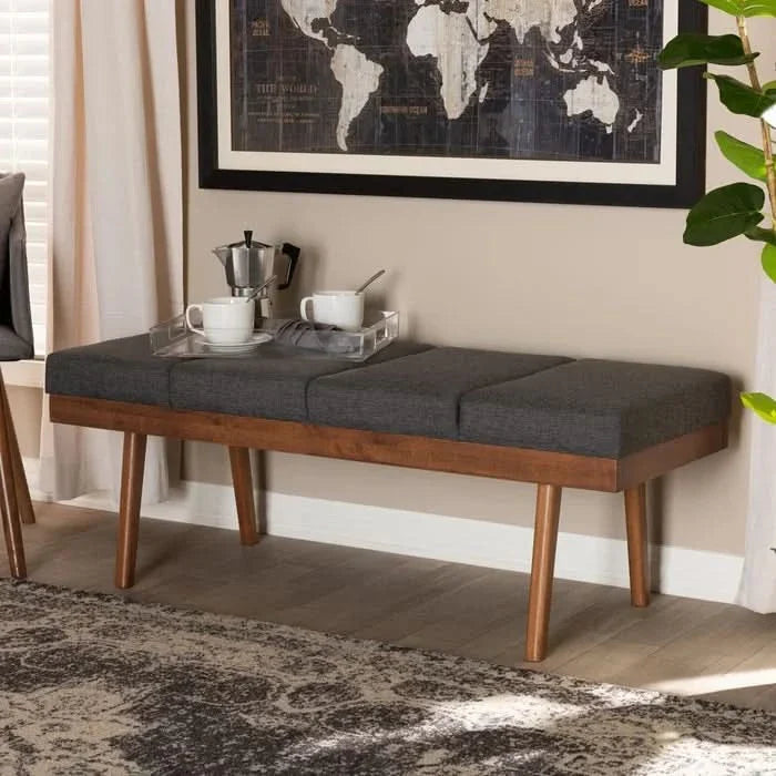 Shelinter Polyester Upholstered Bench - craft decor