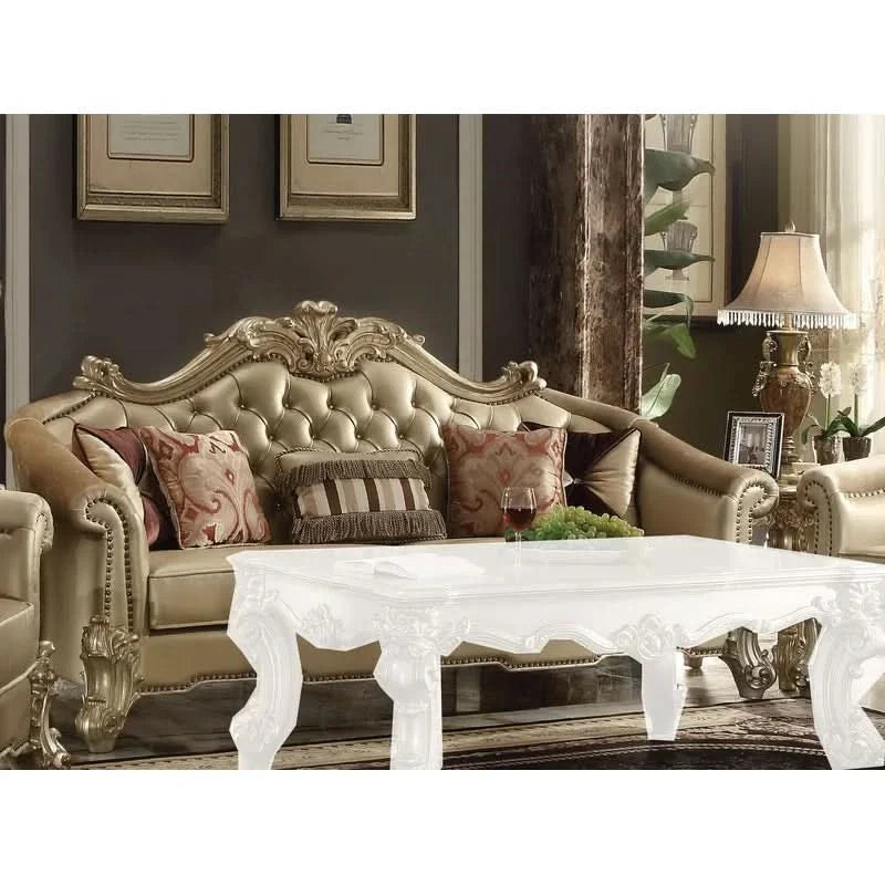 Bordadoraz 3 - Piece Living Room Set Luxury Sofa Set