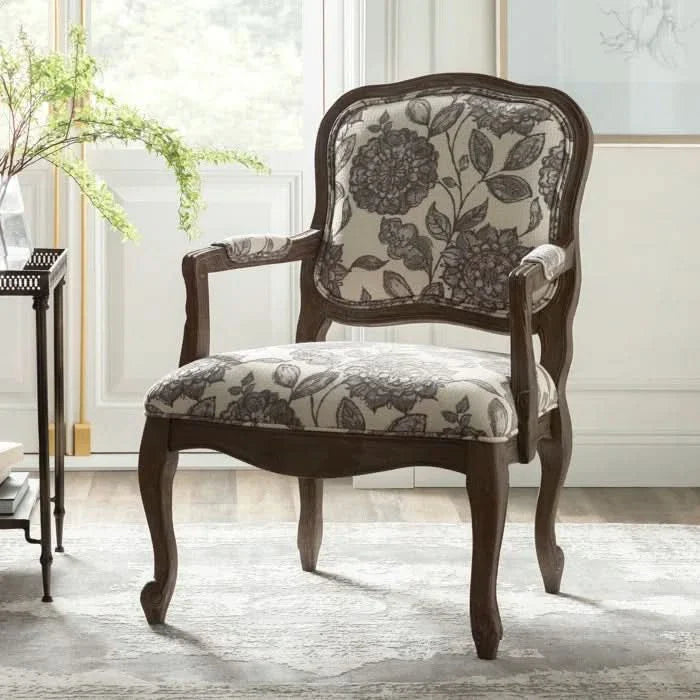 Back Exposed Wood Chair – Minimalist Wooden Accent Seating