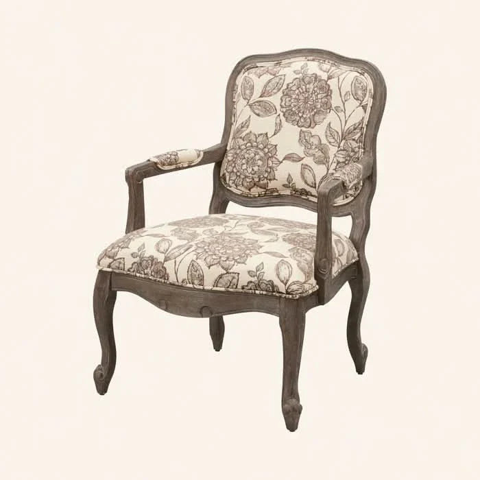 Back Exposed Wood Chair – Minimalist Wooden Accent Seating