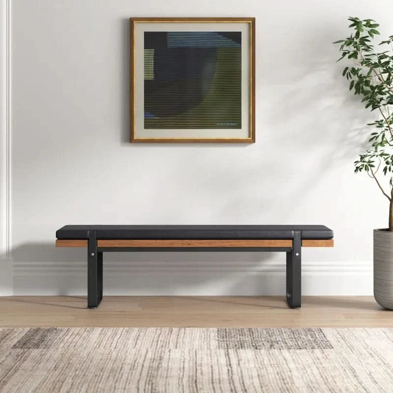Shaloon  Upholstered Bench - craft decor