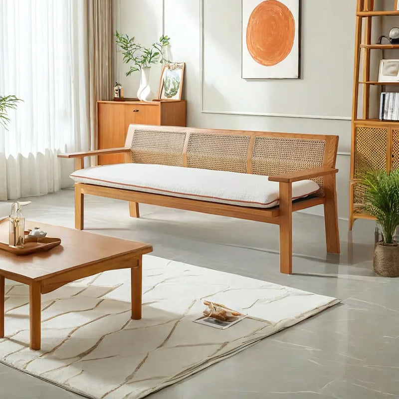 Imported Rattan Woven Sofa – Lightweight, Breathable & Durable