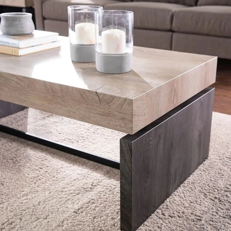Wiping Duo-Tone Coffee Table - Craft Decor