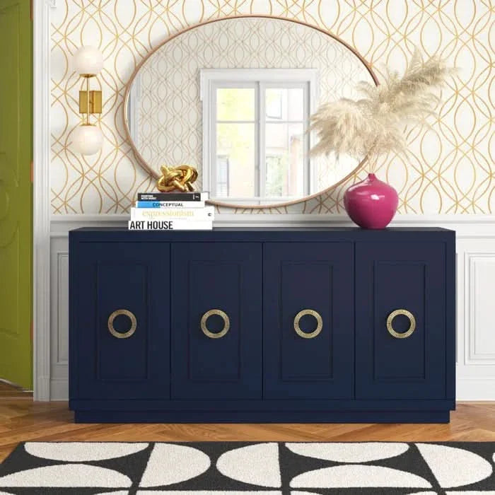 Wooden Buffet Sideboard – Elegant Design for Home & Kitchen Storage