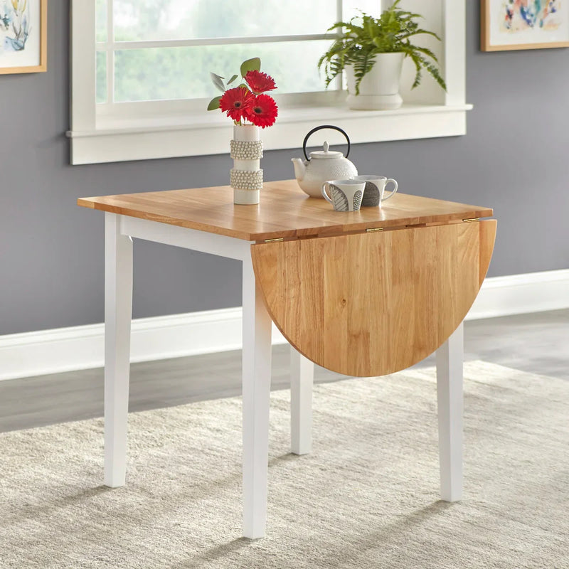 Krone Extendable Solid Wood Dining Table - Craft Decor