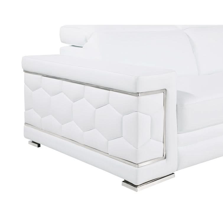 Charlieez 2 Piece Genuine Leather Sofa Set Luxury Sofa Set