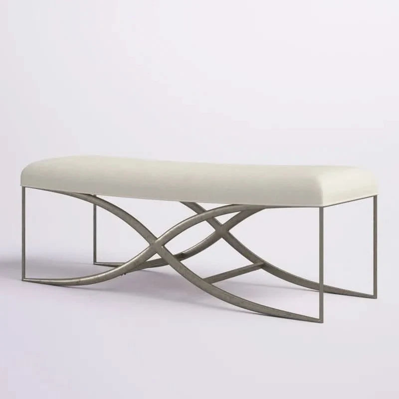 Zastrol  Polyester Upholstered Bench - craft decor