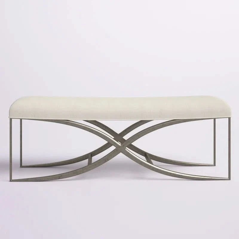 Zastrol  Polyester Upholstered Bench - craft decor