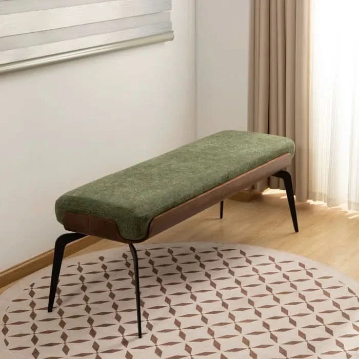 Etiano Rectangular Upholstered Bench - craft decor
