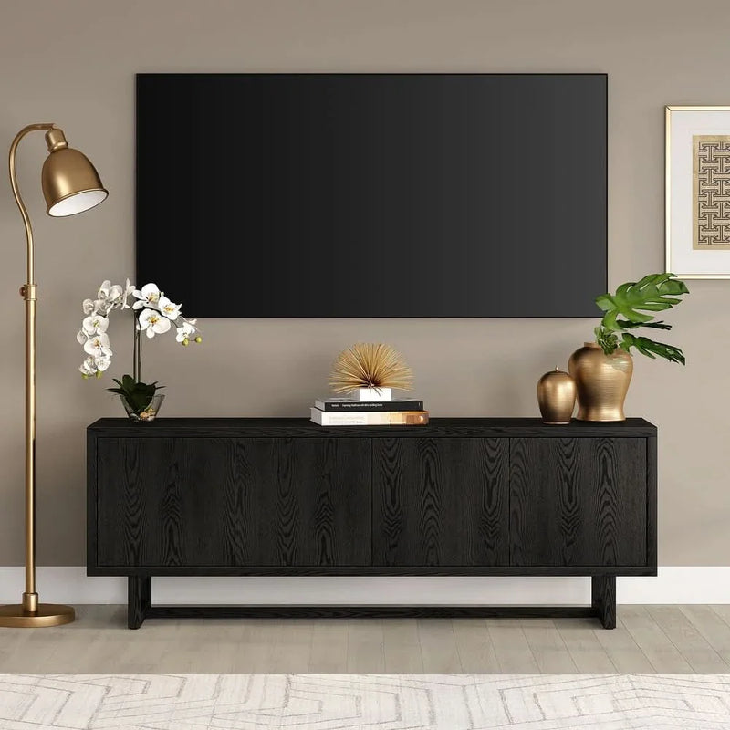 Qer Rectangular TV Stand - craft decor