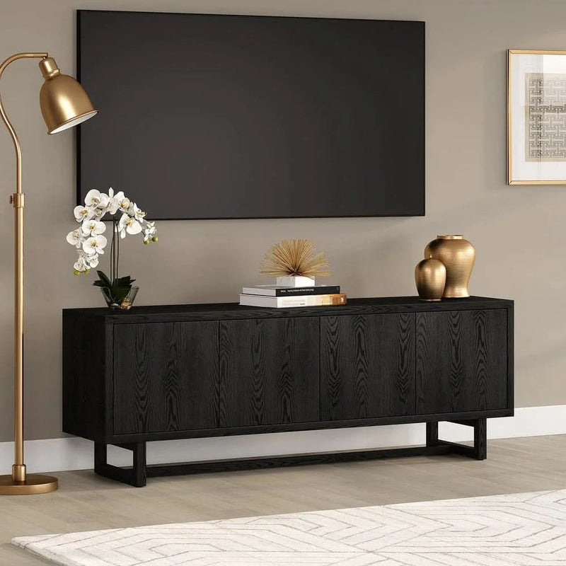 Qer Rectangular TV Stand - craft decor
