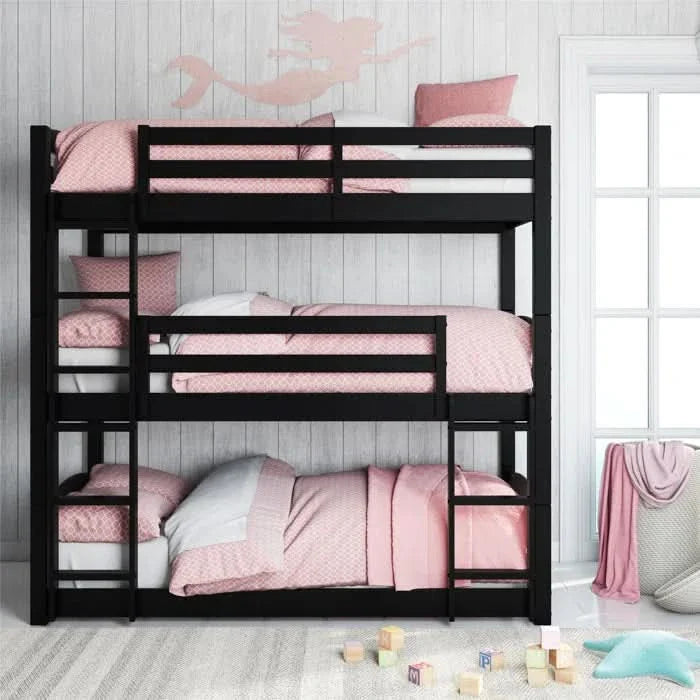 Antidote Twin over Twin Triple Bunk Bed - craft decor