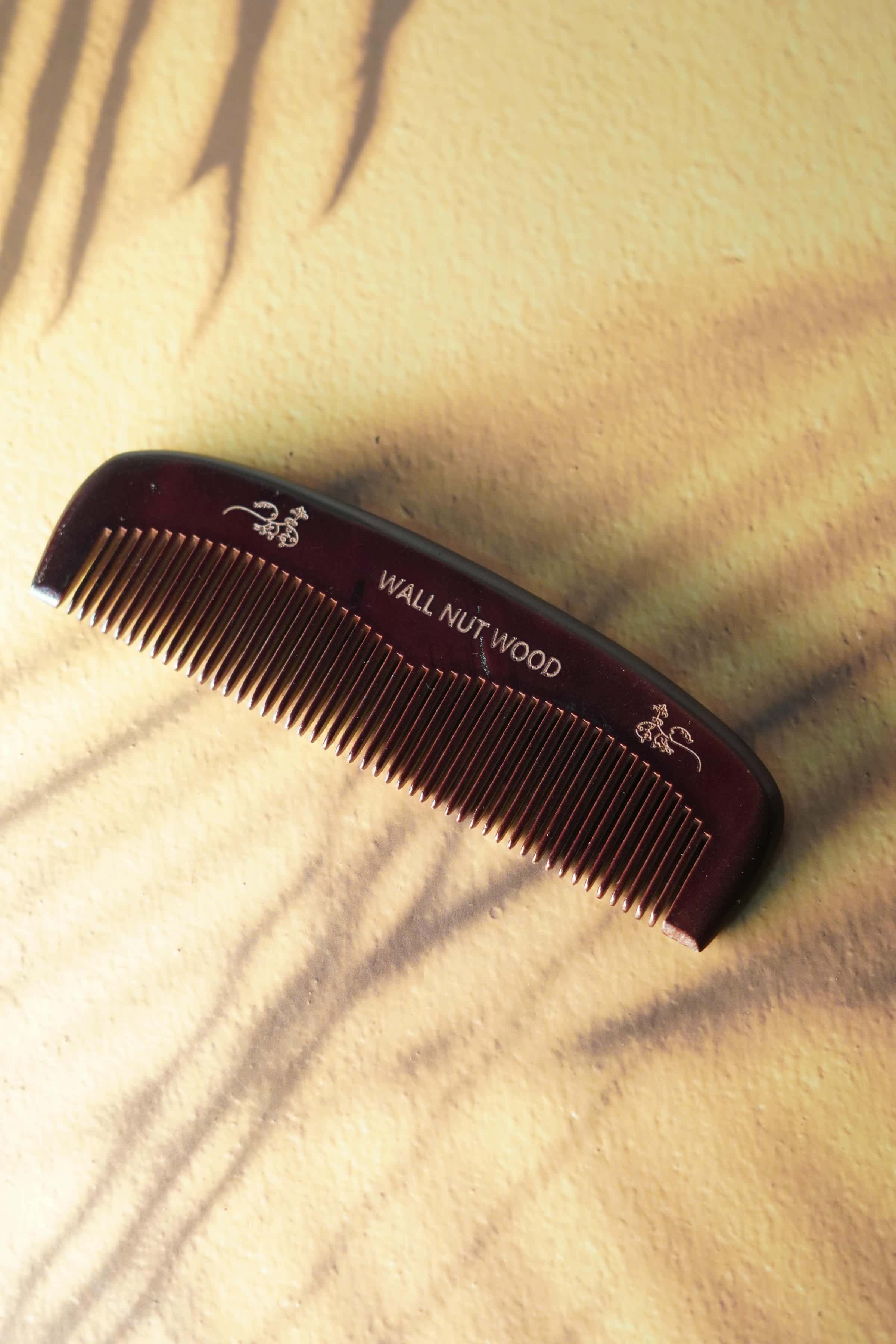 Handcrafted Wood Pocket Comb 2