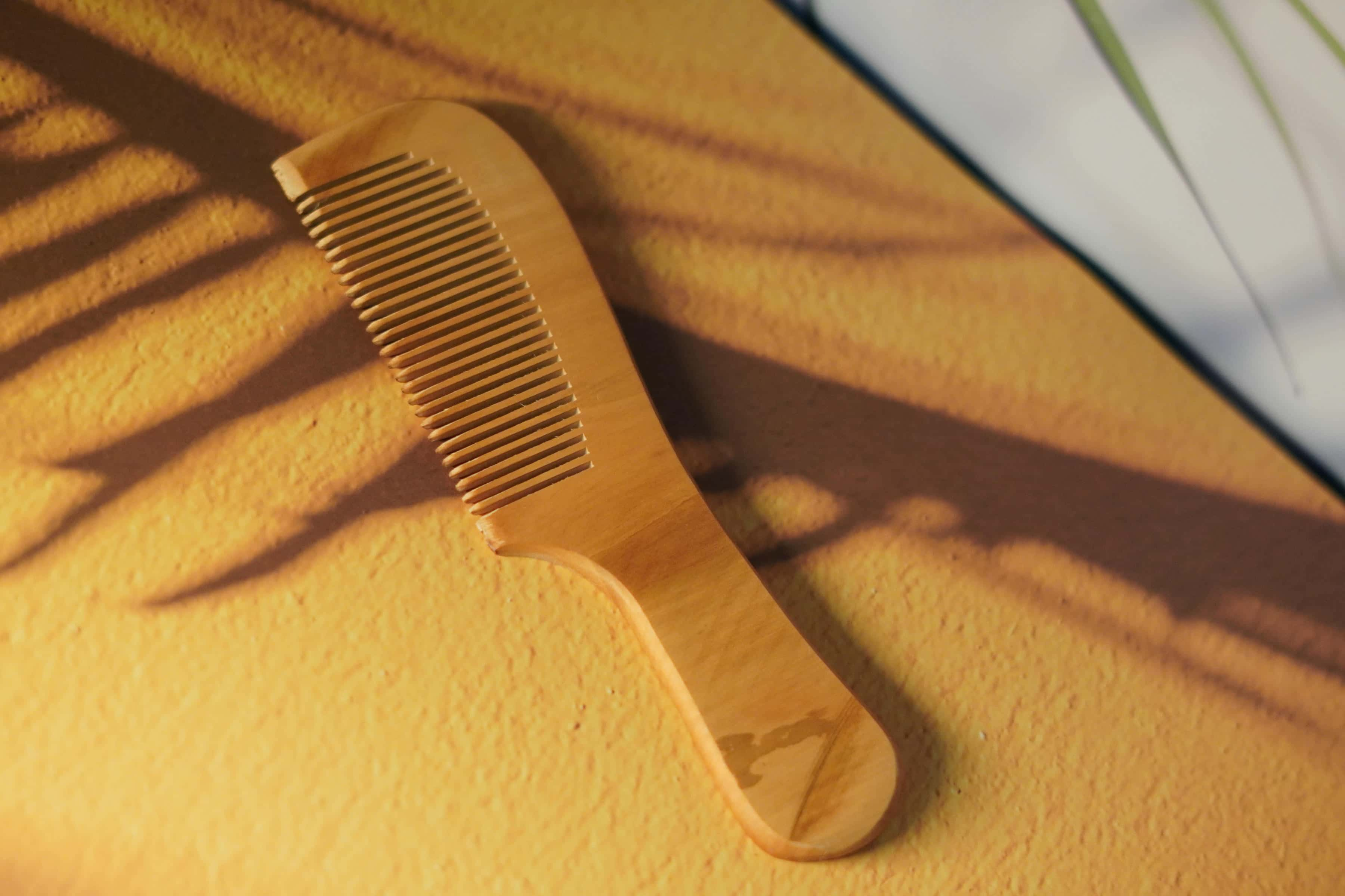 Handcrafted Wood Comb 1