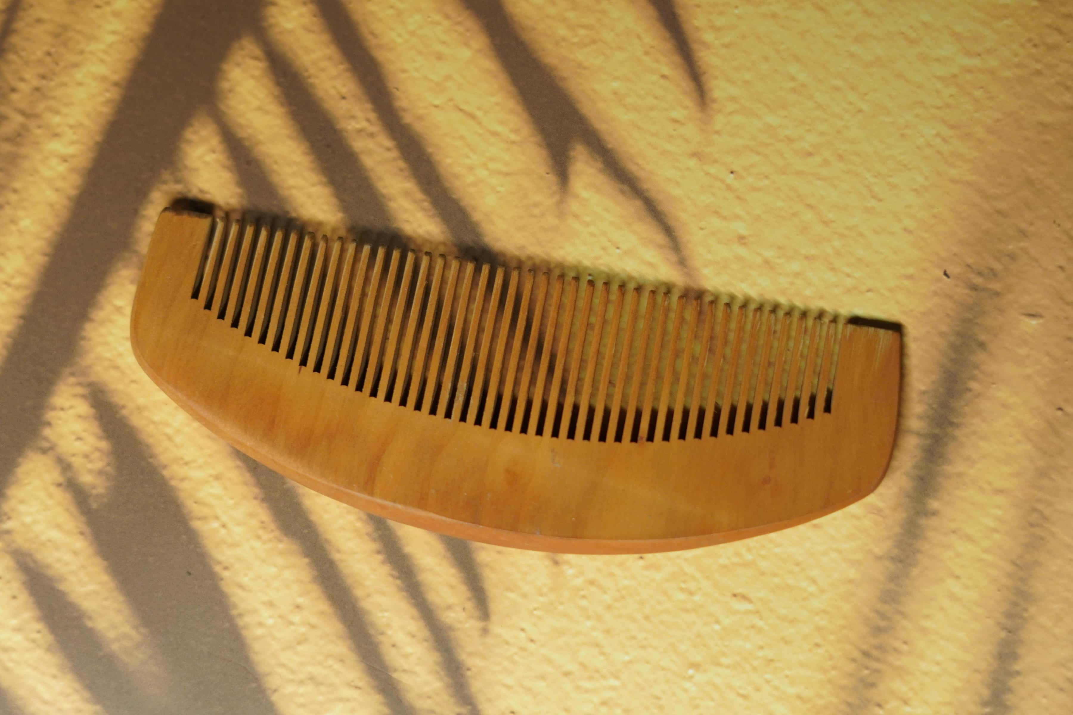 Handcrafted Wood Comb 2