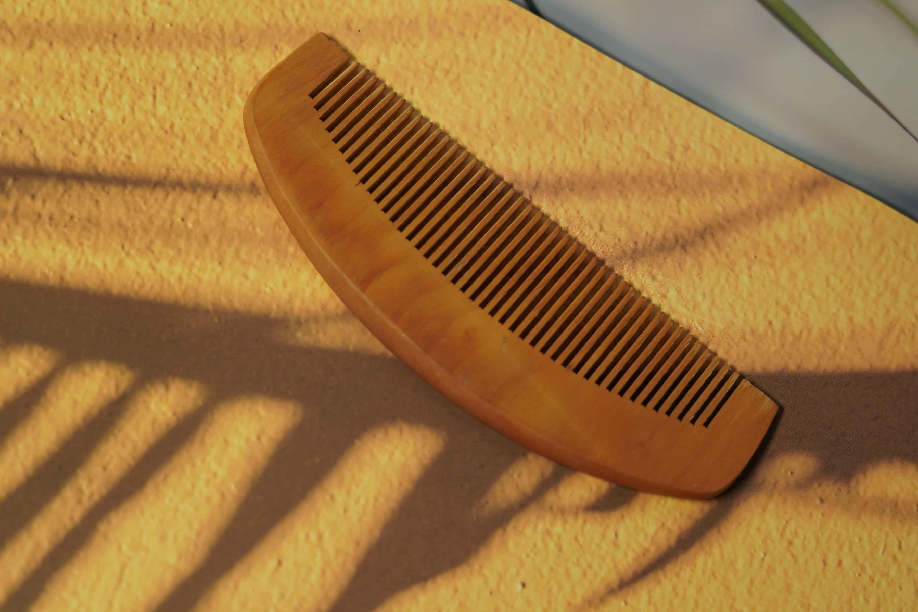 Handcrafted Wood Comb 2