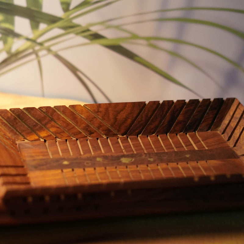 Nesting Wooden Serving Trays
