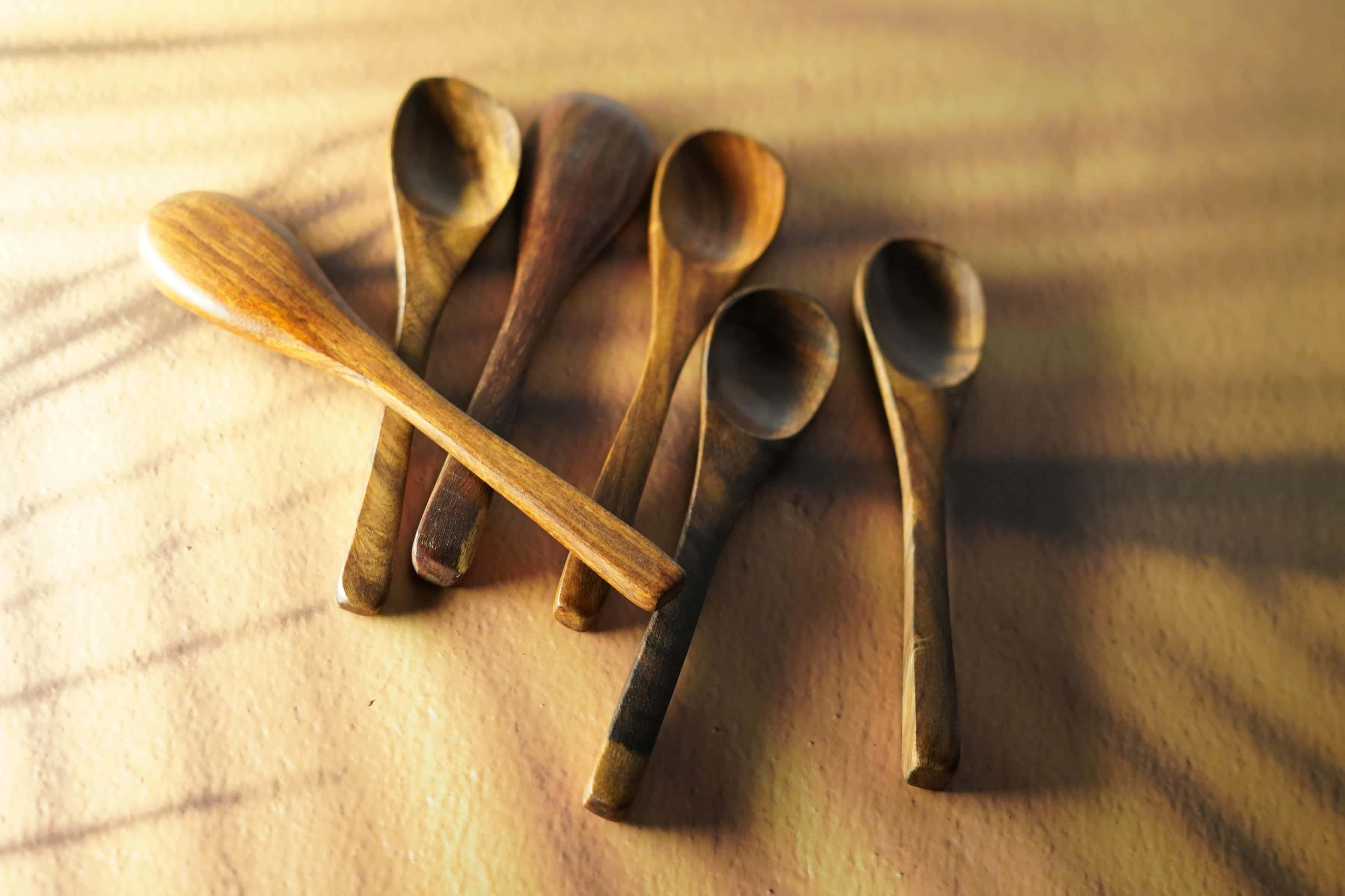 Versatile Wooden Spoons for Everyday Use (set of 6)