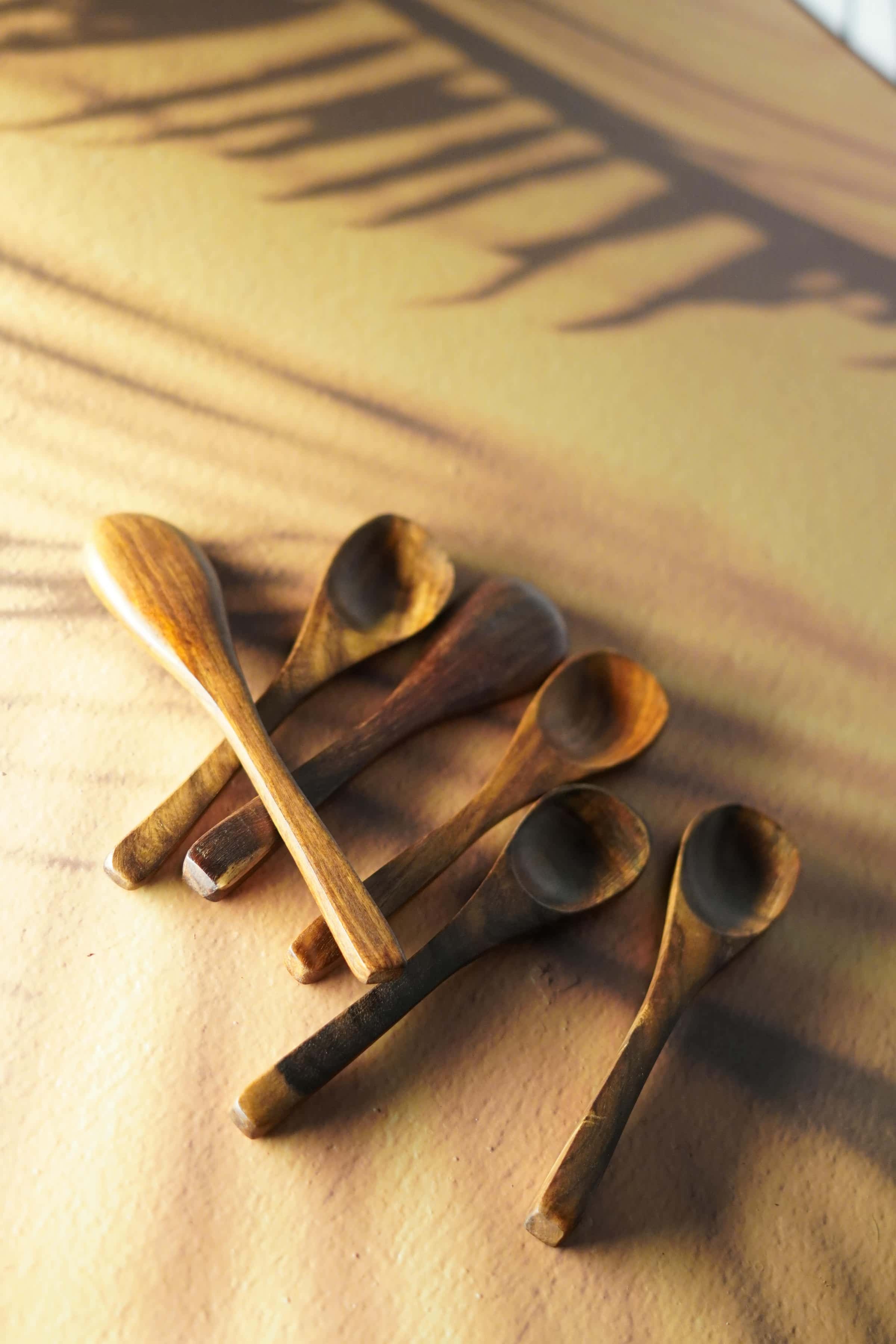 Versatile Wooden Spoons for Everyday Use (set of 6)