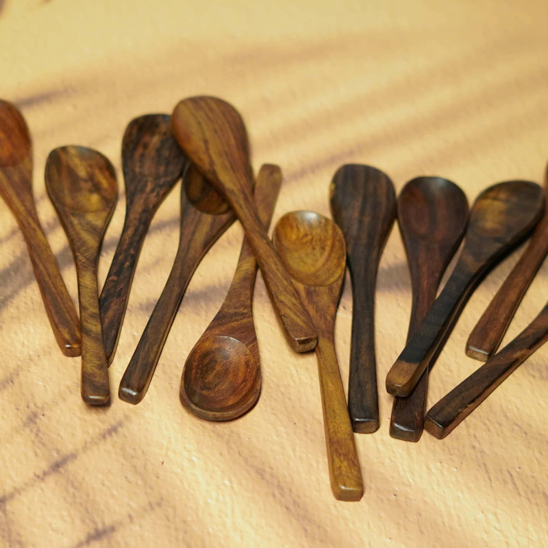 Versatile Wooden Spoons for Everyday Use (set of 12)
