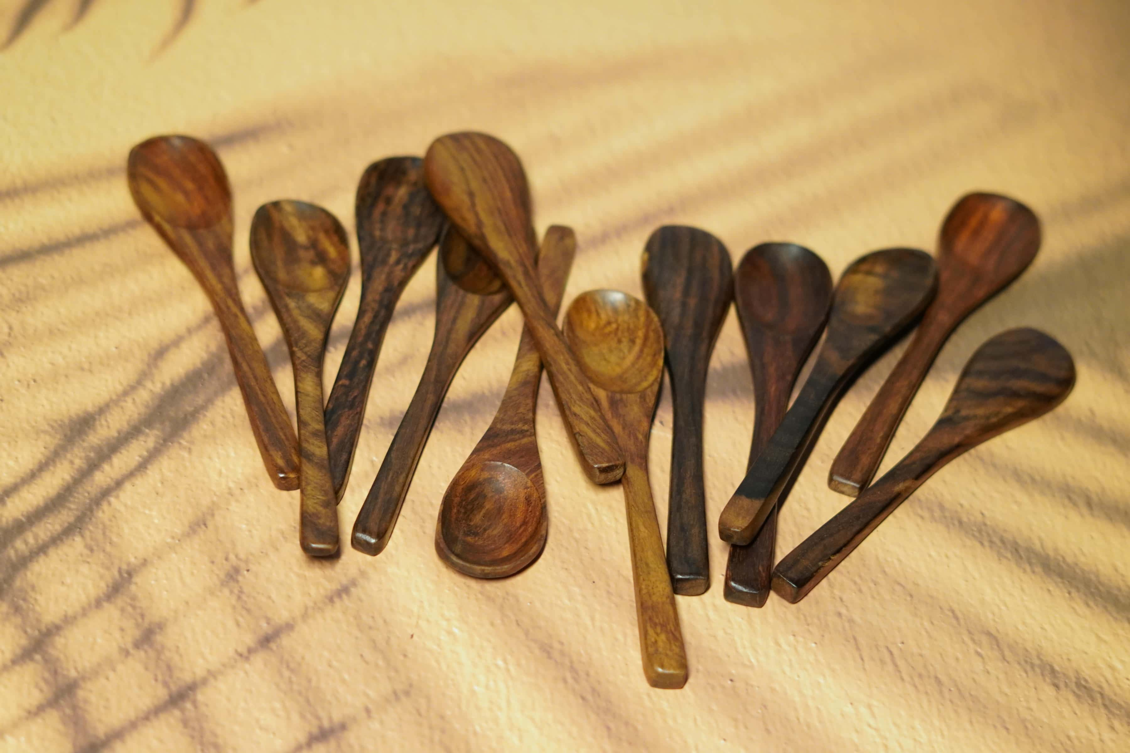 Versatile Wooden Spoons for Everyday Use (set of 12)