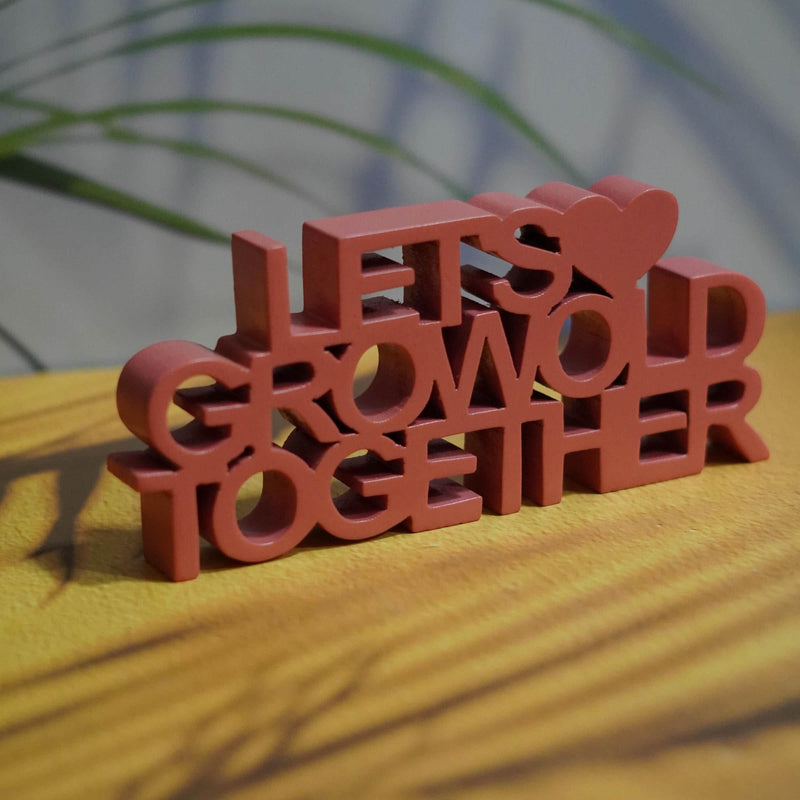 LETS GROW OLD TOGETHER (RED)