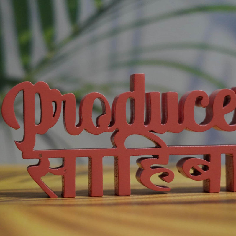 PRODUCER SAHIBA