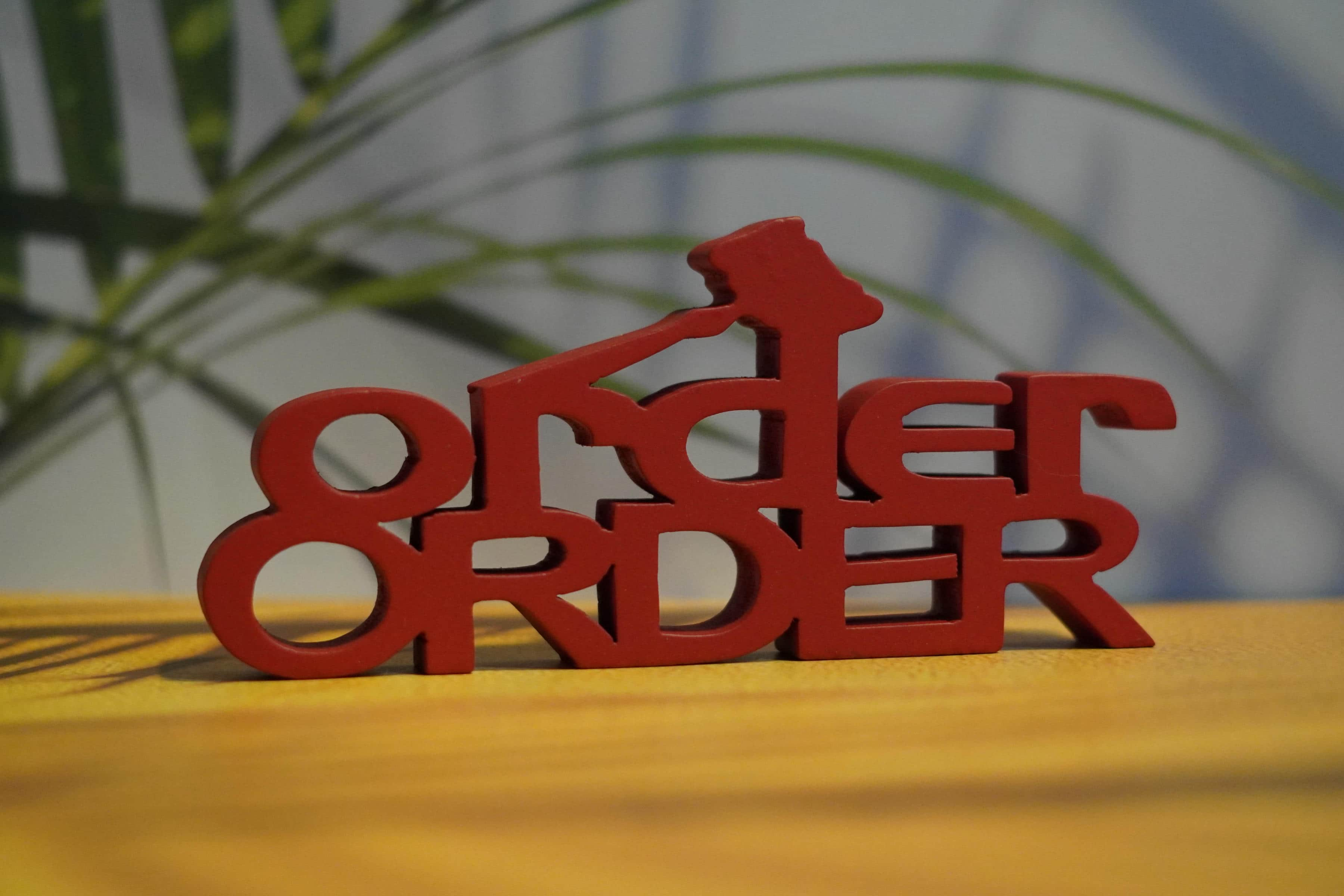 ORDER ORDER