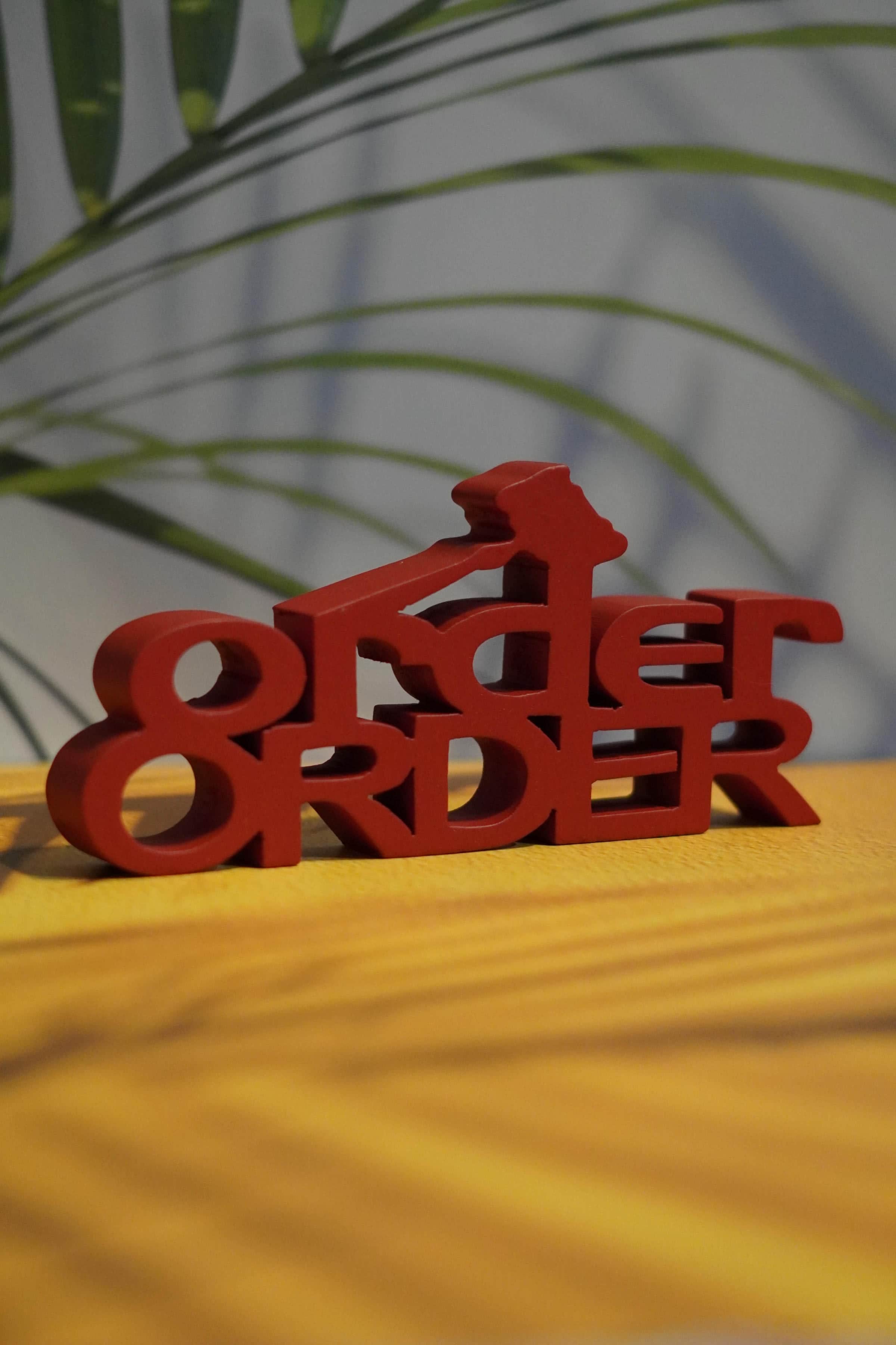 ORDER ORDER