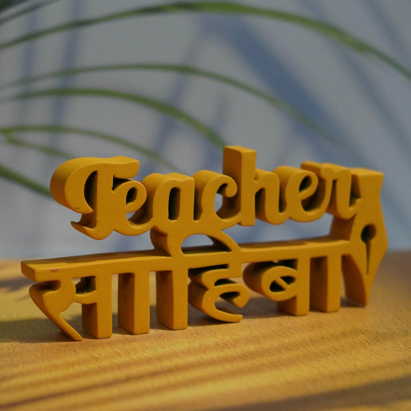 TEACHER SAHIBA