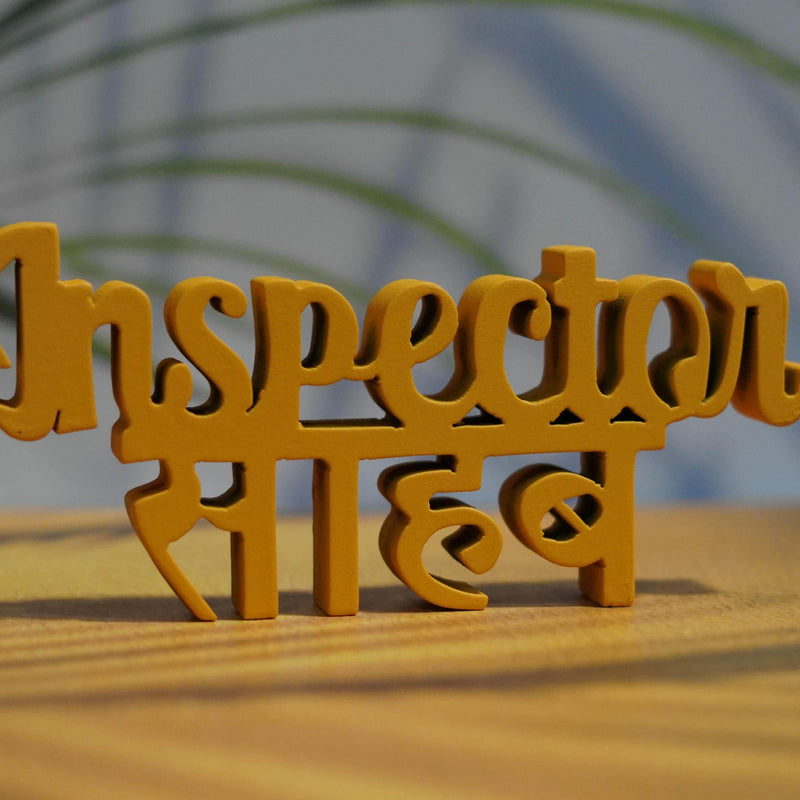 INSPECTOR SAHAB