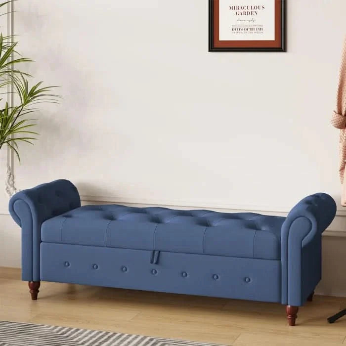 Jion Upholstered Storage Bench - Craft Decor