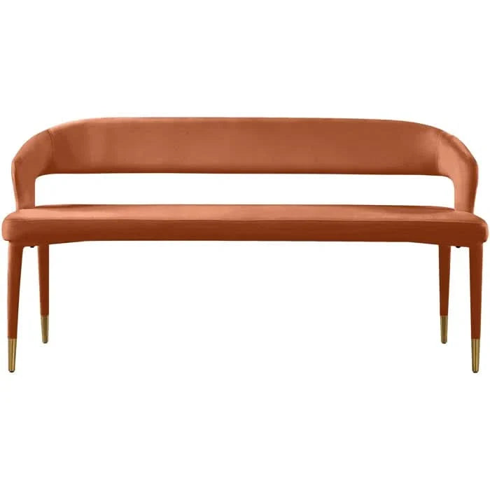 Nasterote Velvet Bench For Modern Living - craft decor