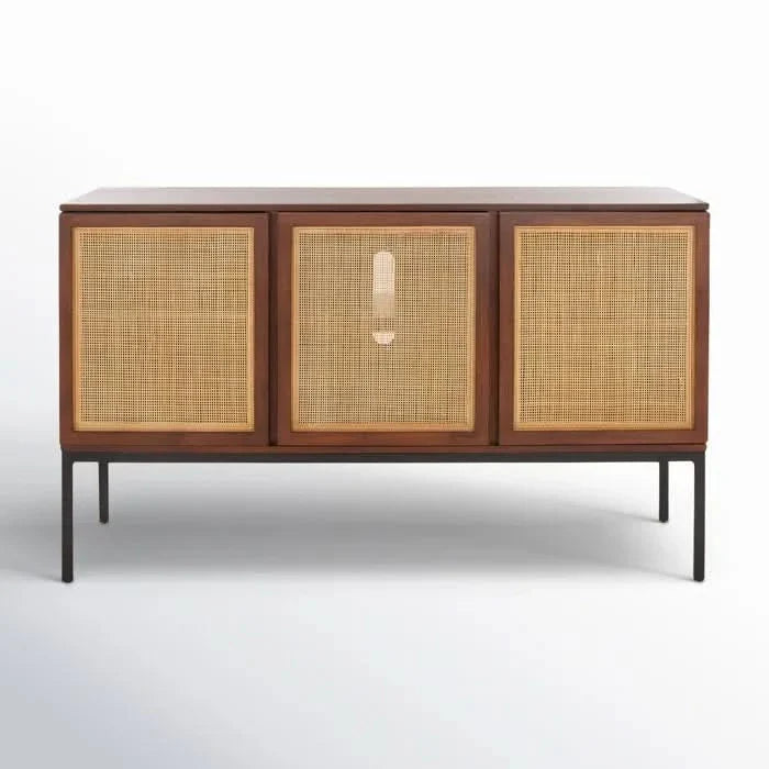 Modern Wood Sideboard with Storage – Buffet Cabinet for Living Room