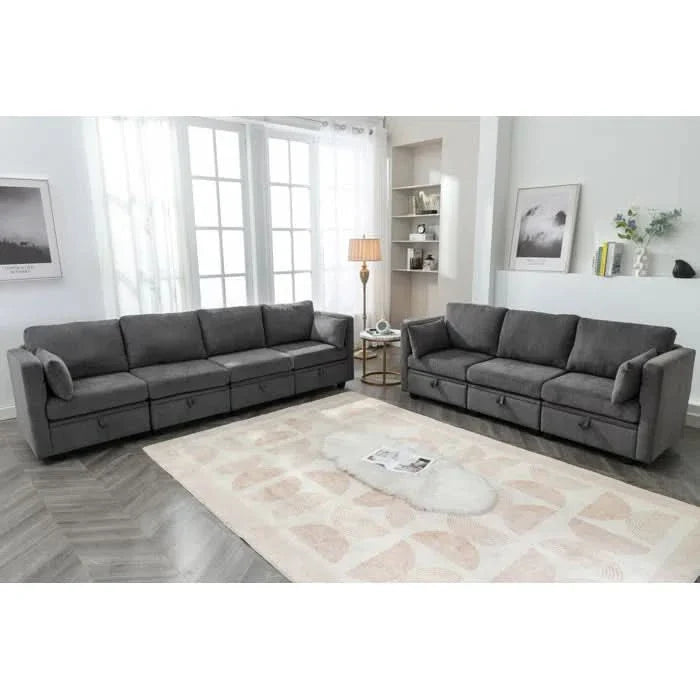 Gansetto 2 - Piece Living Room Luxury Sofa Set