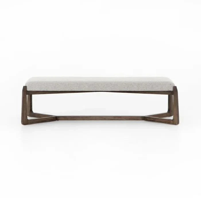Kanstered Upholstered Bench for Modern Living - craft decor