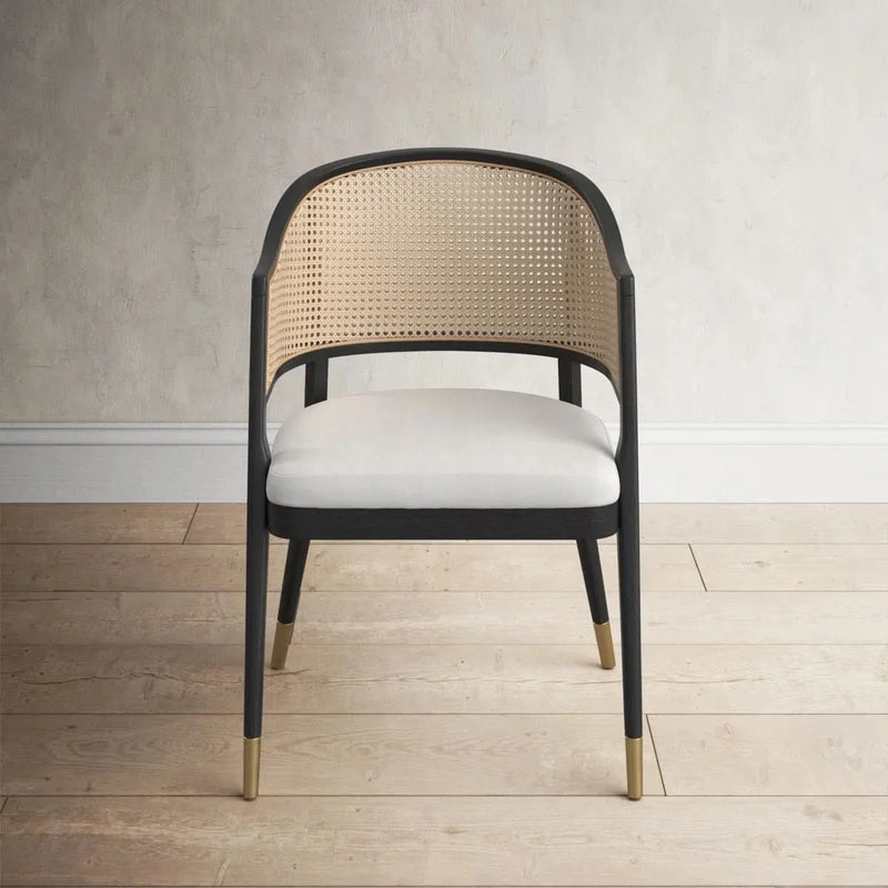 Back Arm Chair – Comfortable Accent Seating with Supportive Design