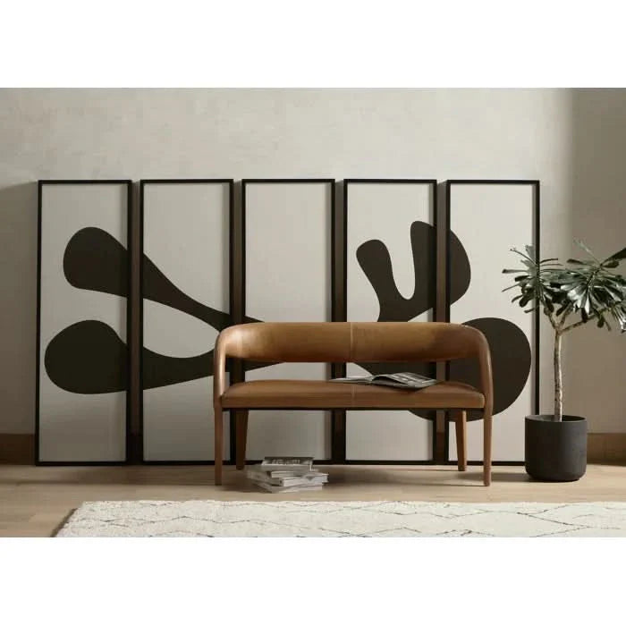 Shelun Modern Upholstered Bench - craft decor
