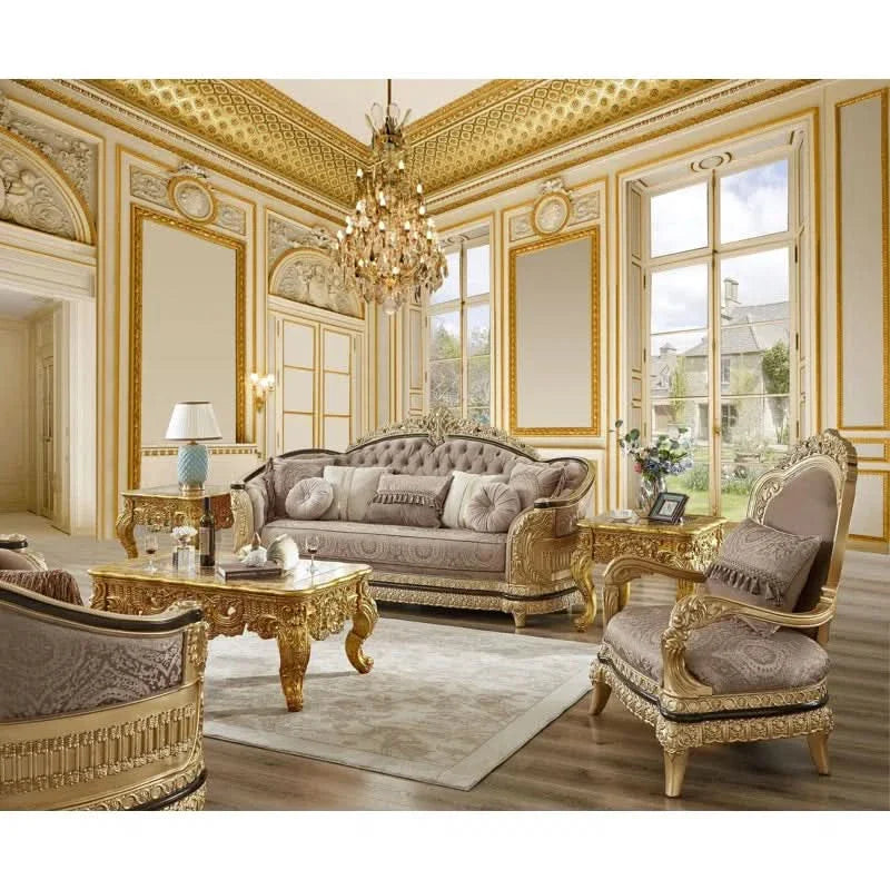 Pinjered Royal 3 Piece Sofa Set - Craft Decor