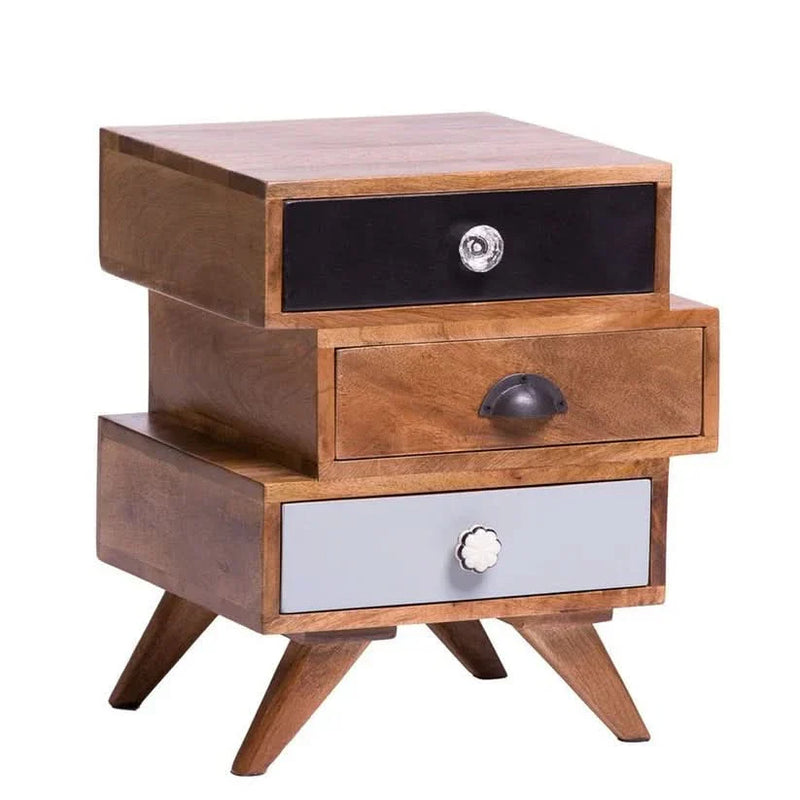 Home Decor Solid Wood Bed Side Table