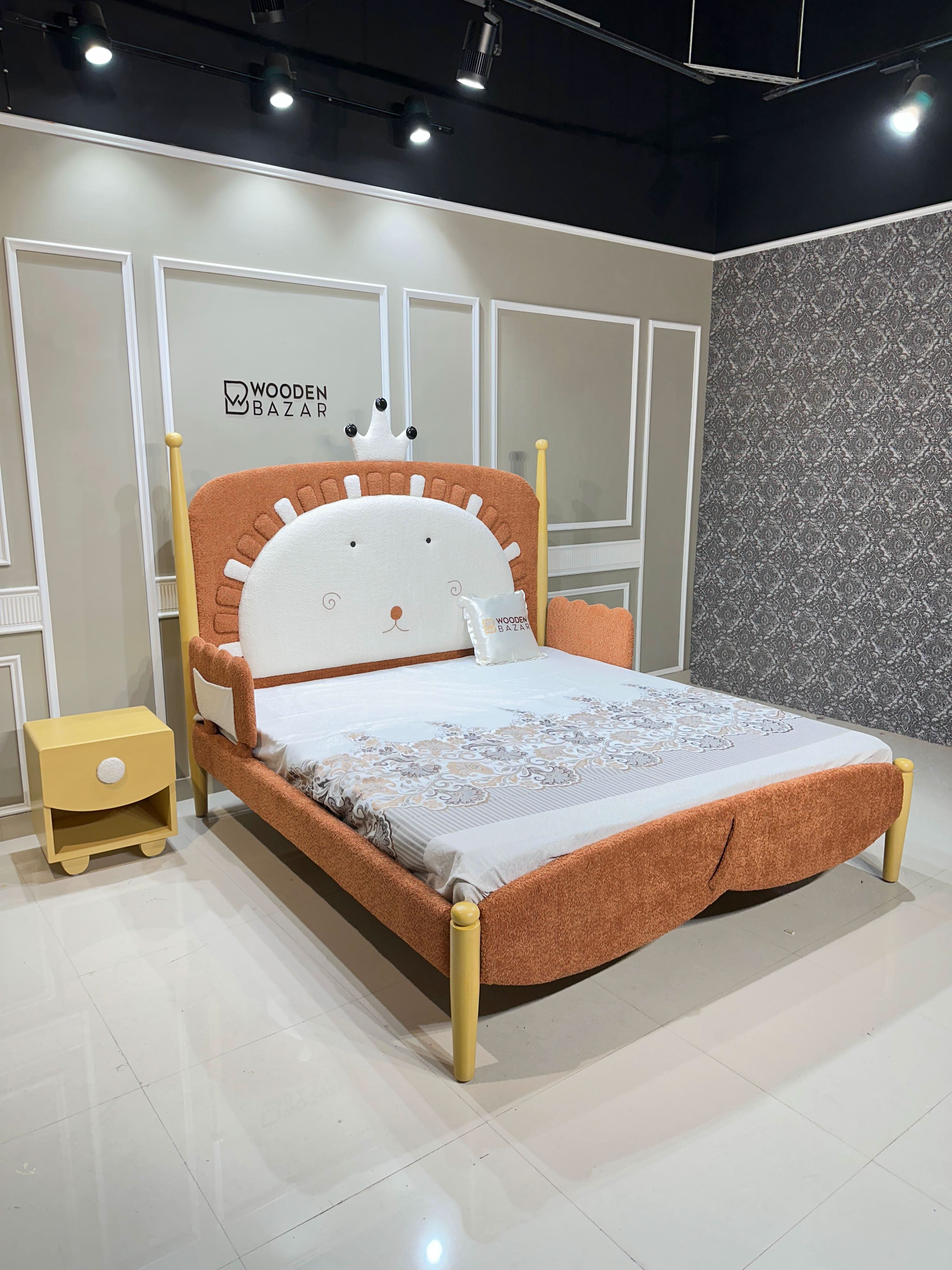 Lion shaped Kids Bed Stylish Design - craft decor